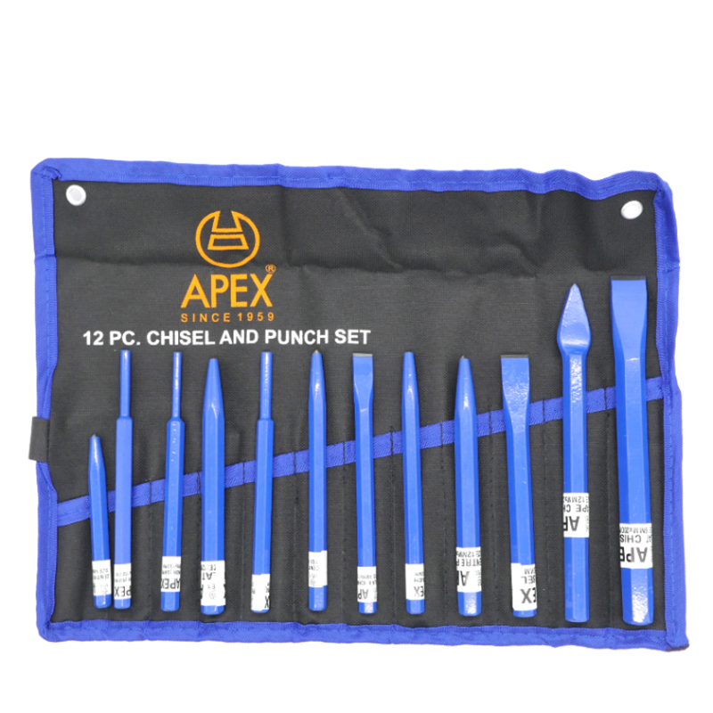 CHISEL & PUNCH SET COMBINATION 7'S