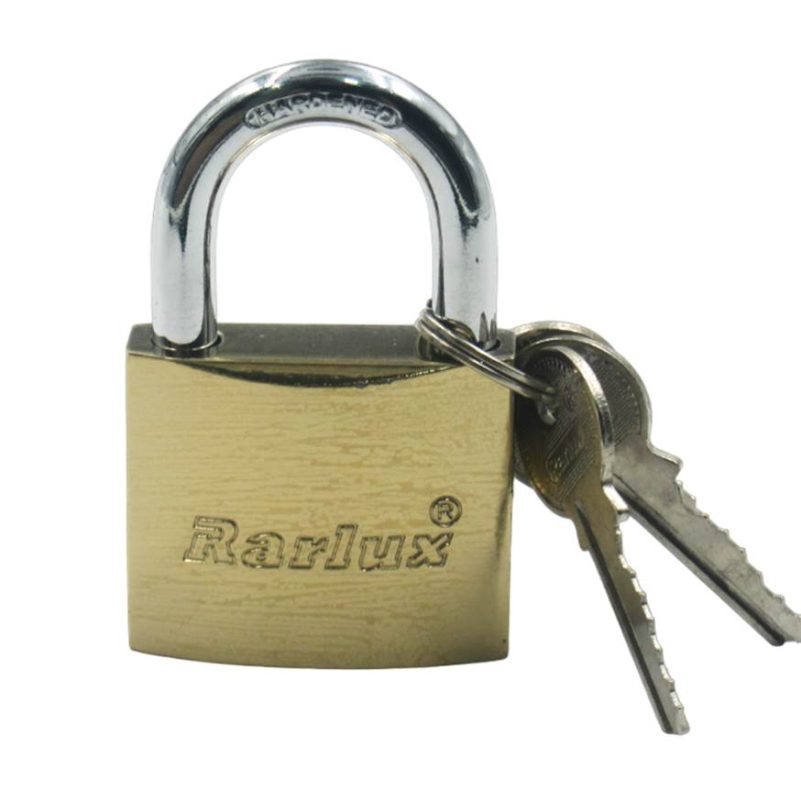 PADLOCK CYLINDER BRASS WITH 3 KEYS
