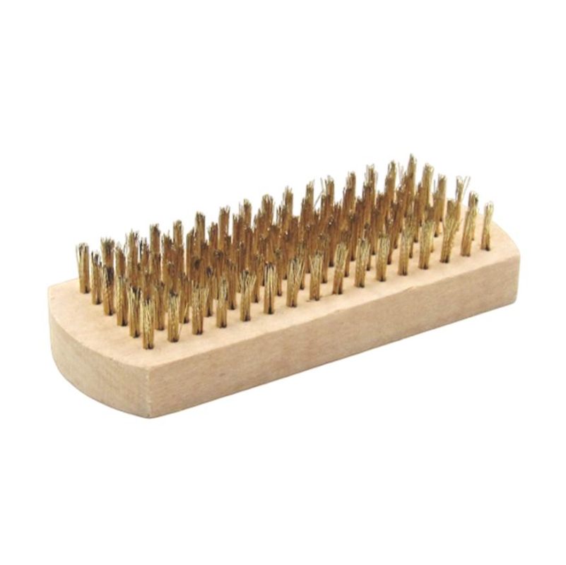 BRUSH HAND BRASS OVAL SHAPE