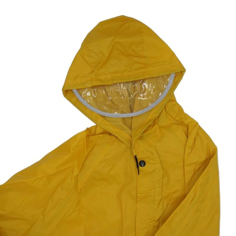 RAIN SUITS WITH HOOD NYLON SIZE ( )