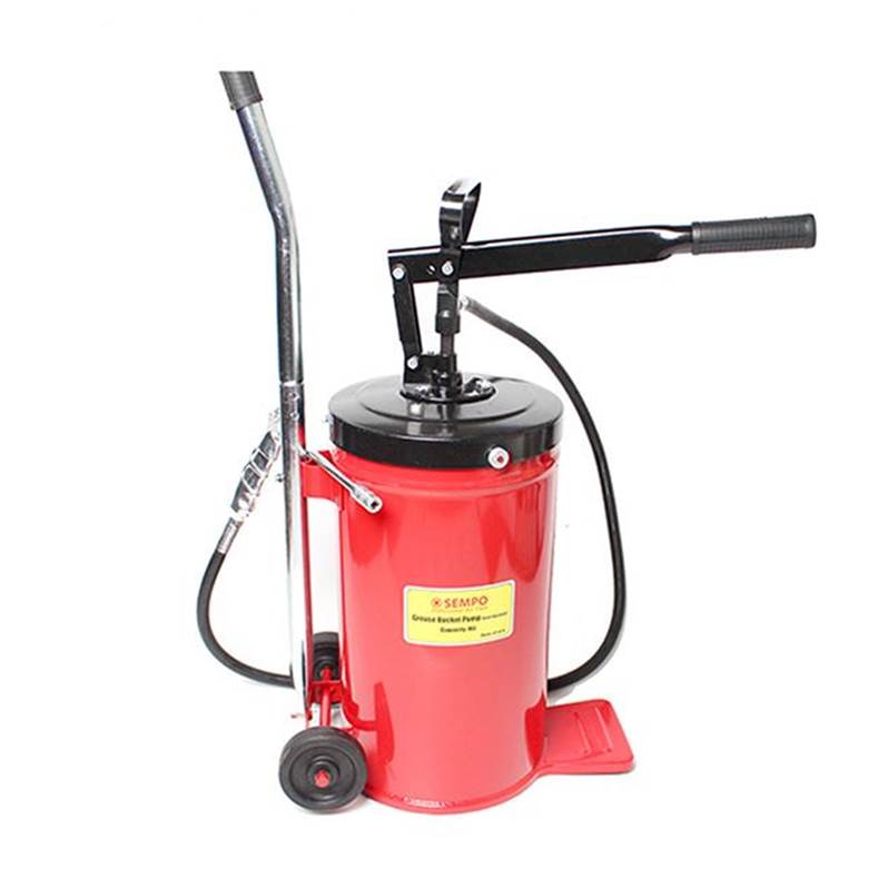 GREASE BUCKET PUMP HAND OPERATED SK-77 (WITH WHEELS)